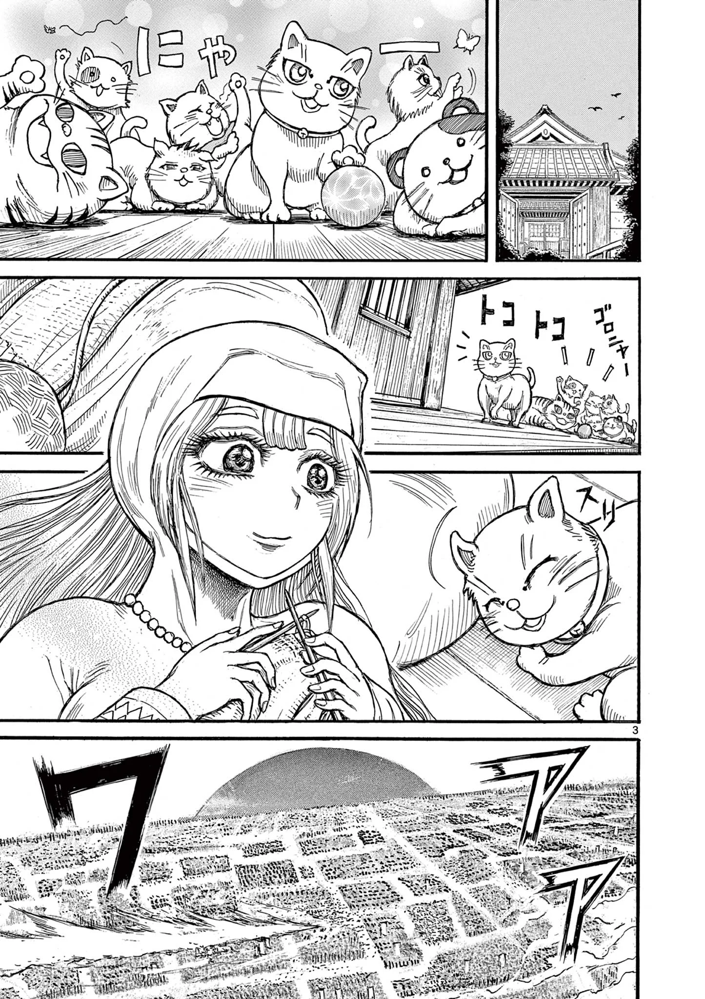 Satsuma Tensei - Yo ni Manyou no Maru Juuji ga Sakunari Chapter 29 3ページ