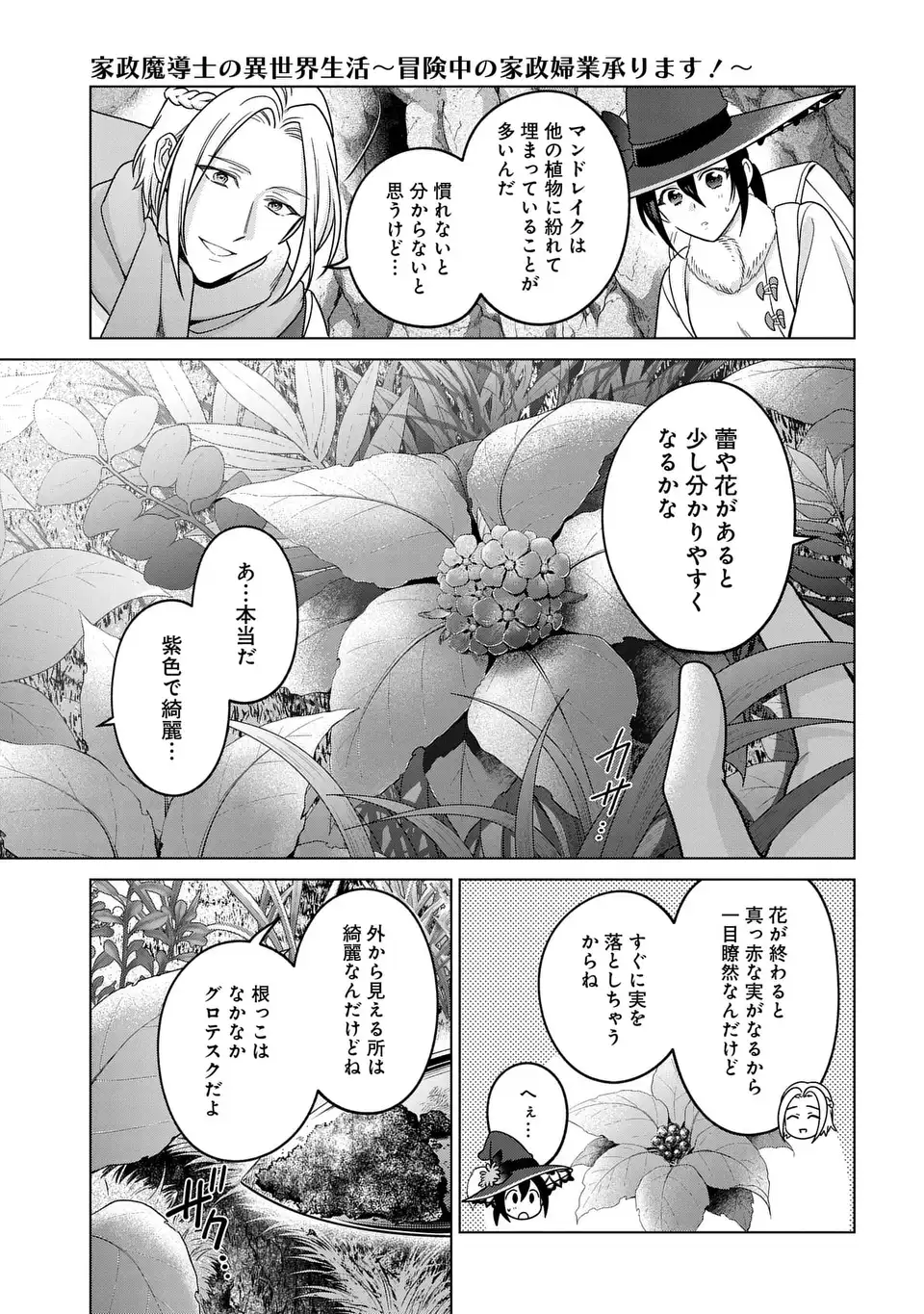 Kasei Madoushi no Isekai Seikatsu: Boukenchuu no Kasei Fugyou Uketamawarimasu! Chapter 63.2 3ページ