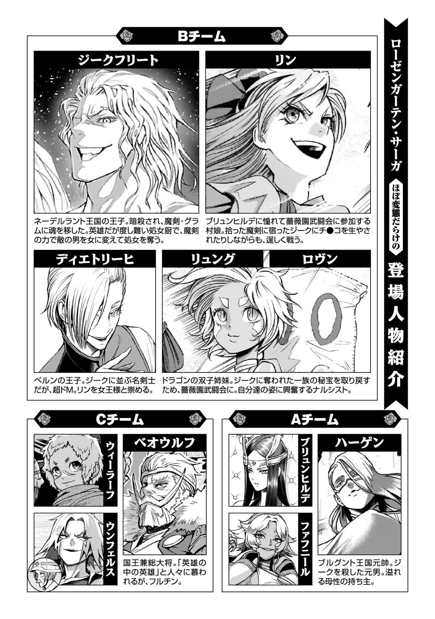 Rosen Garten Saga Chapter 96 1ページ