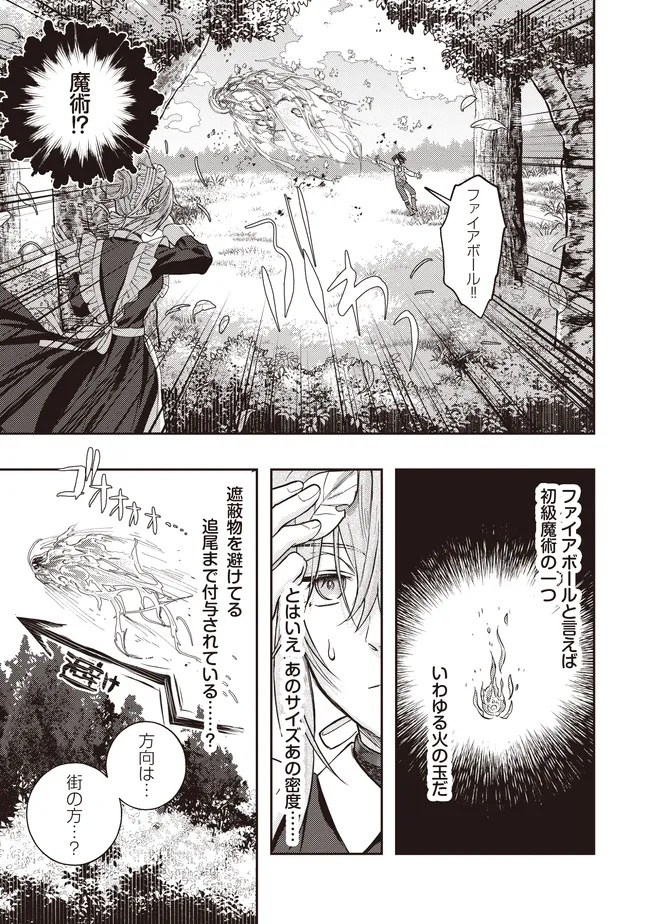 Kizoku no Sannan, Dekunobou kara Saikyou Majutsushi e. Parameter wo Chousei shite, Subete no Majutsu wo Makai-Zou! Chapter 3.2 9ページ
