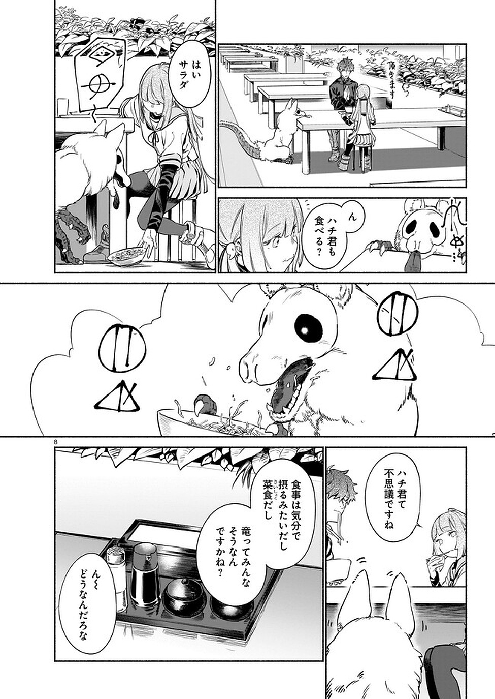 Chingochou Futsuryoukyoku Ukeika Chapter 4 8ページ