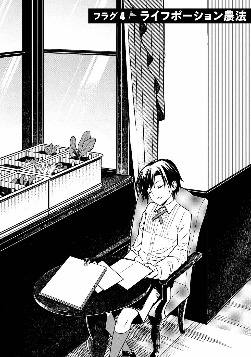 Ore no Shibou Flag ga Todomaru Tokoro o Shiranai Chapter 4 1ページ