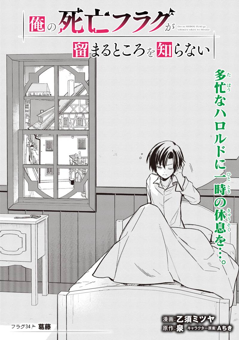 Ore no Shibou Flag ga Todomaru Tokoro o Shiranai Chapter 34 1ページ