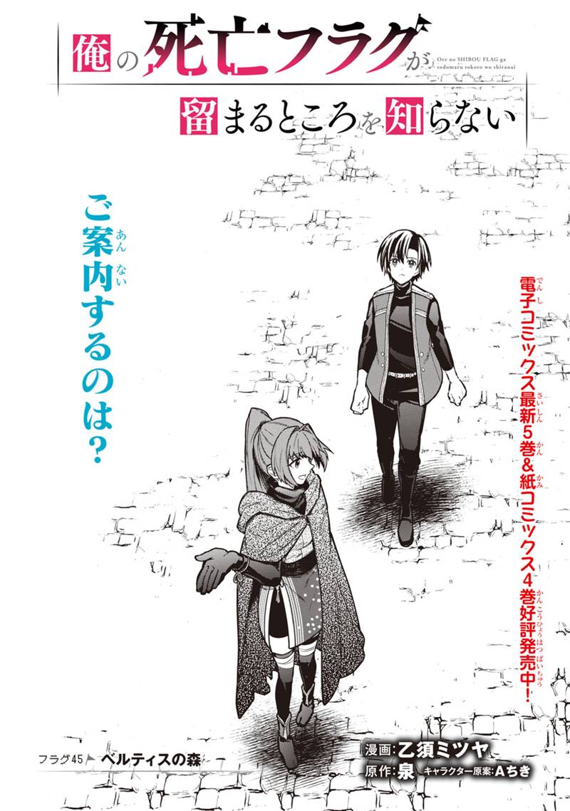 Ore no Shibou Flag ga Todomaru Tokoro o Shiranai Chapter 45 1ページ