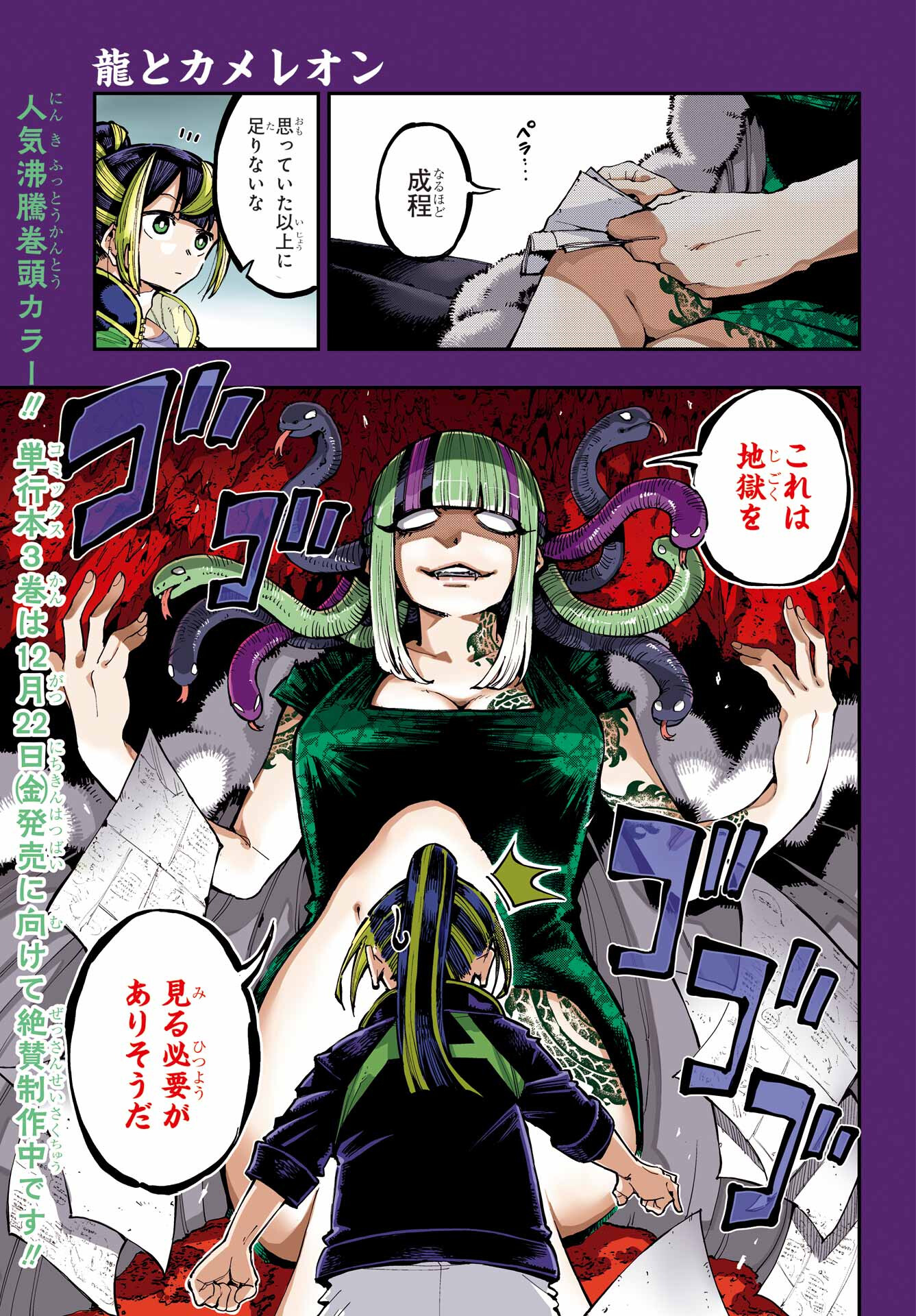 Ryuu to Chameleon Chapter 19 1ページ