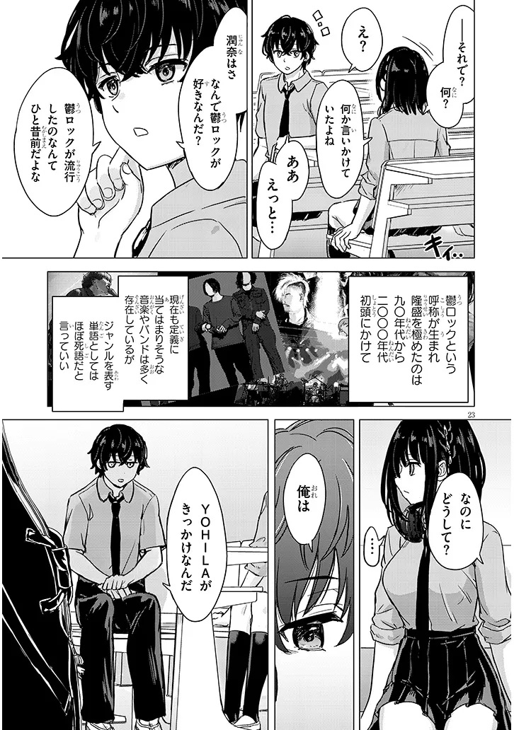 Amamori Junna wa Shitsudo ga Takai Chapter 1 23ページ