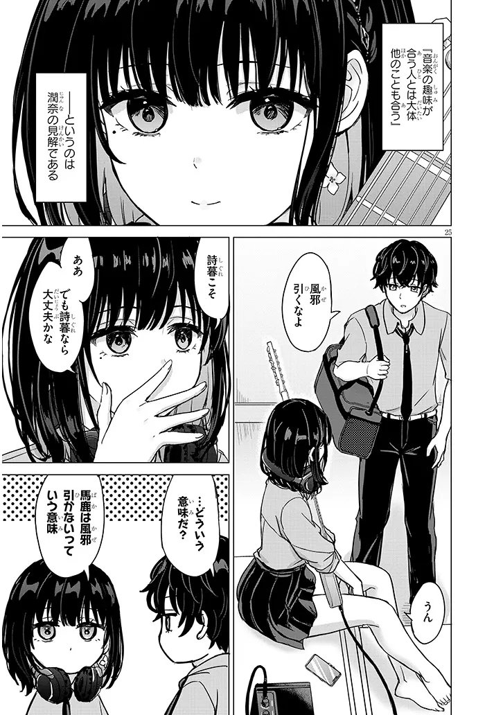 Amamori Junna wa Shitsudo ga Takai Chapter 2 25ページ