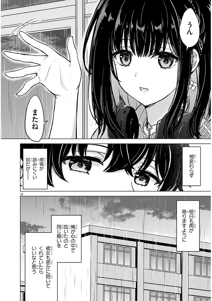 Amamori Junna wa Shitsudo ga Takai Chapter 2 28ページ