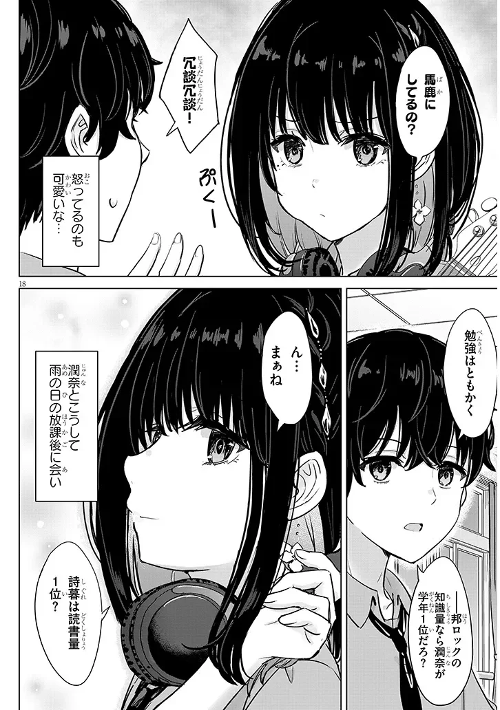 Amamori Junna wa Shitsudo ga Takai Chapter 3 18ページ