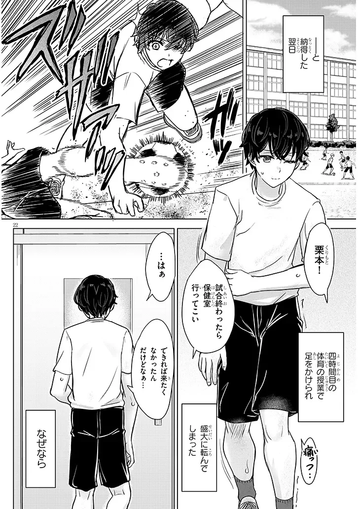 Amamori Junna wa Shitsudo ga Takai Chapter 3 22ページ