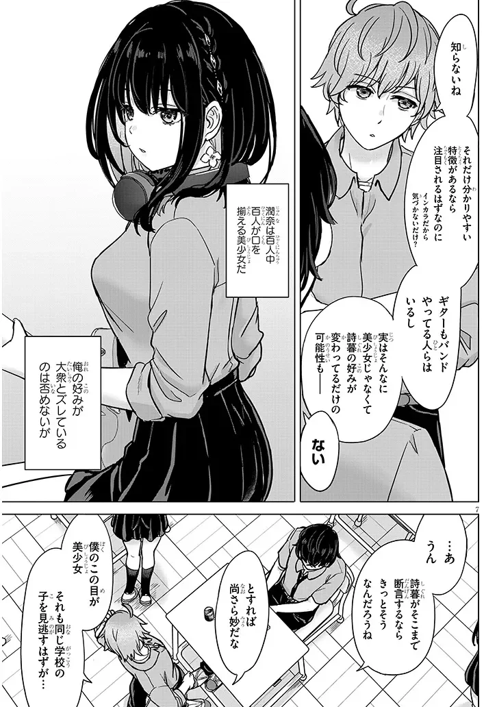 Amamori Junna wa Shitsudo ga Takai Chapter 3 7ページ