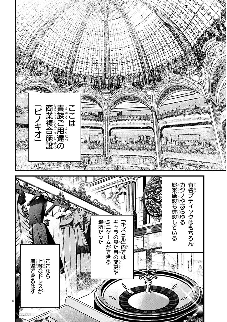 Rojiura de Hirotta Onnanoko ga Bad End-go no Otome Game no Heroine Datta Ken Chapter 8.1 8ページ