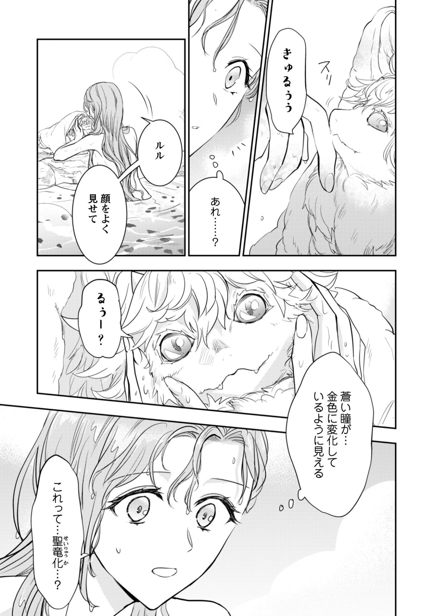 Ryuu Kishi-sama to Hajimeru Mofumofu Kotatsu no Sewagakari Chapter 10.1 4ページ