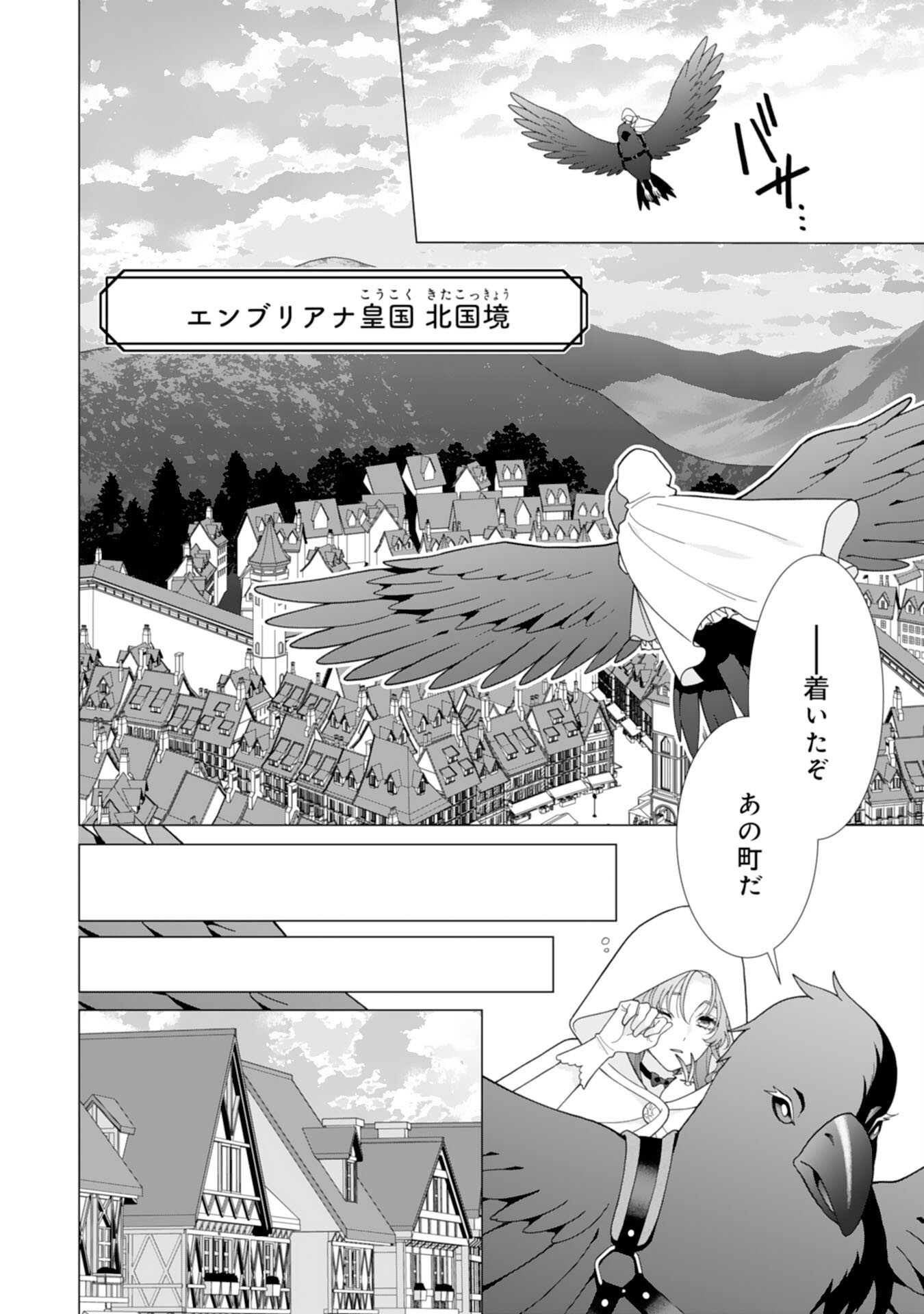 Hikikomori Reijou wa Sumeragihi ni Nante Naritakunai! - Kowamote Koutei no Dekiai ga Dadamore de Komarimasu Chapter 24 2ページ