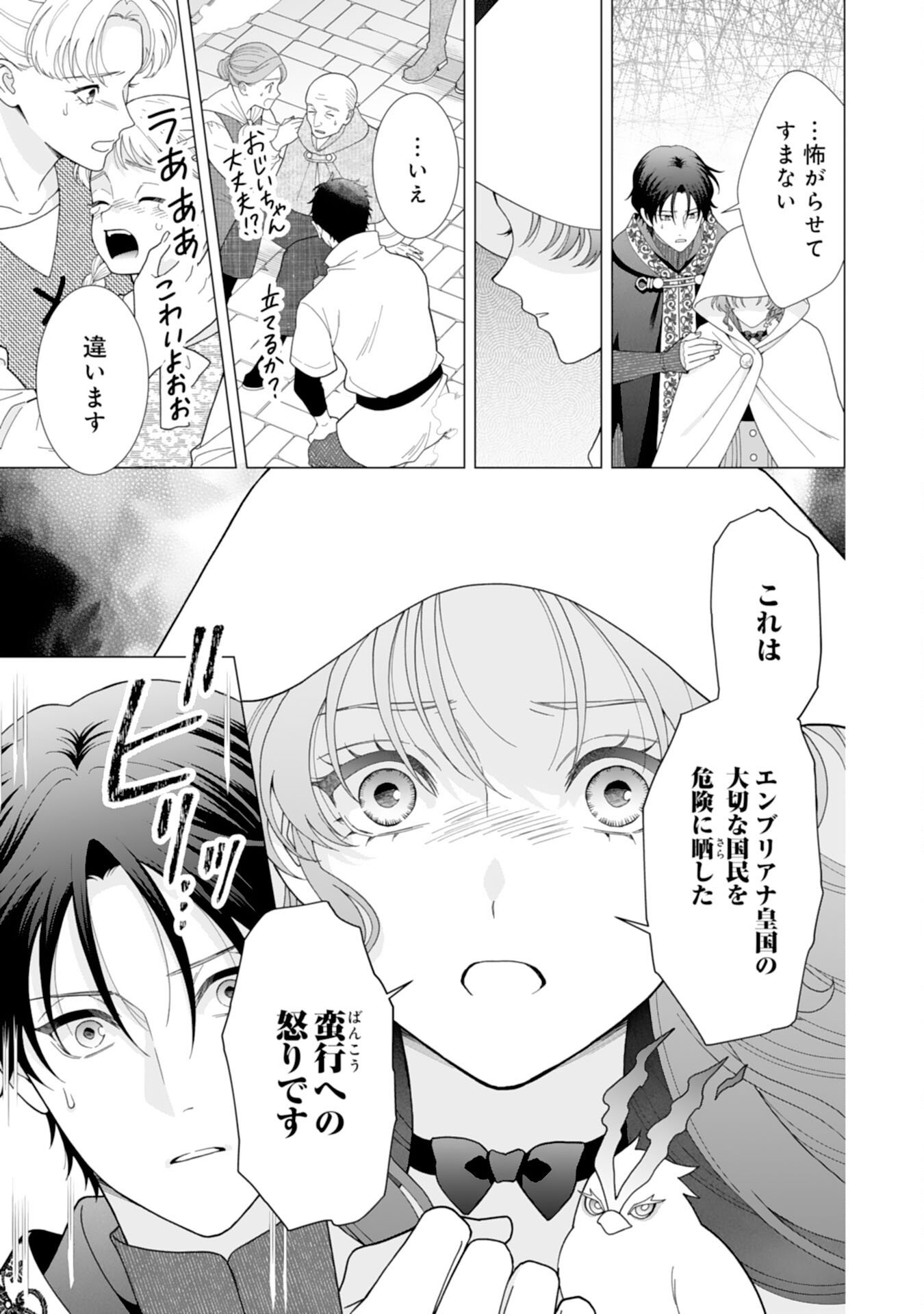 Hikikomori Reijou wa Sumeragihi ni Nante Naritakunai! - Kowamote Koutei no Dekiai ga Dadamore de Komarimasu Chapter 24 13ページ