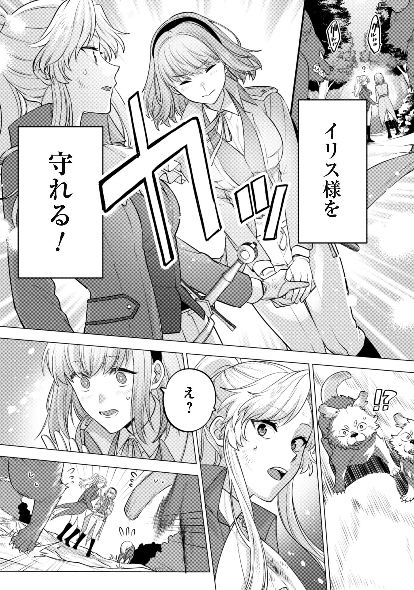 Watashi ga Seijo? Iie, Akuyaku Reijou desu! - Na no de, Zenin Hametsu wa Soshi Sasete Itadakimasu Chapter 21.1 9ページ