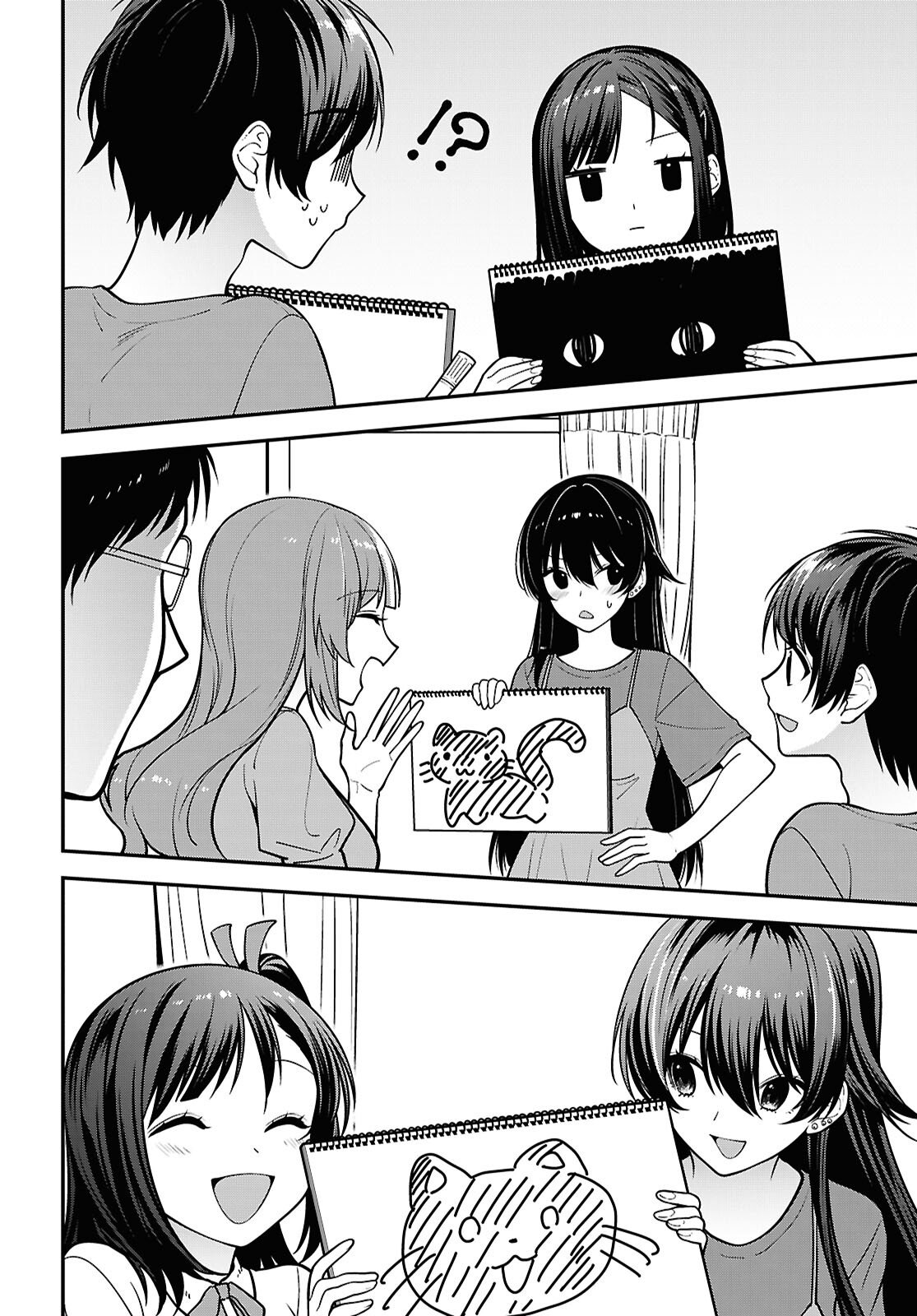 Tonari no Seki no Yankee Shimizu-san ga Kami o Kuroku Sometekita Chapter 18 8ページ