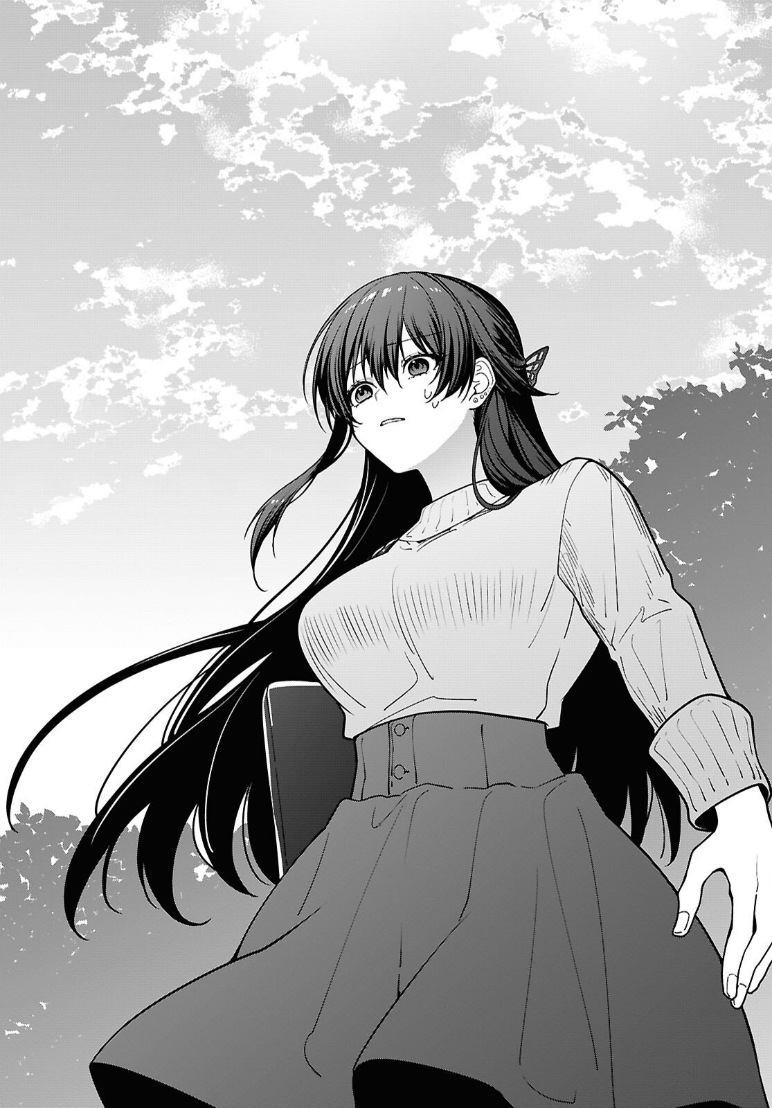 Tonari no Seki no Yankee Shimizu-san ga Kami o Kuroku Sometekita Chapter 21 32ページ
