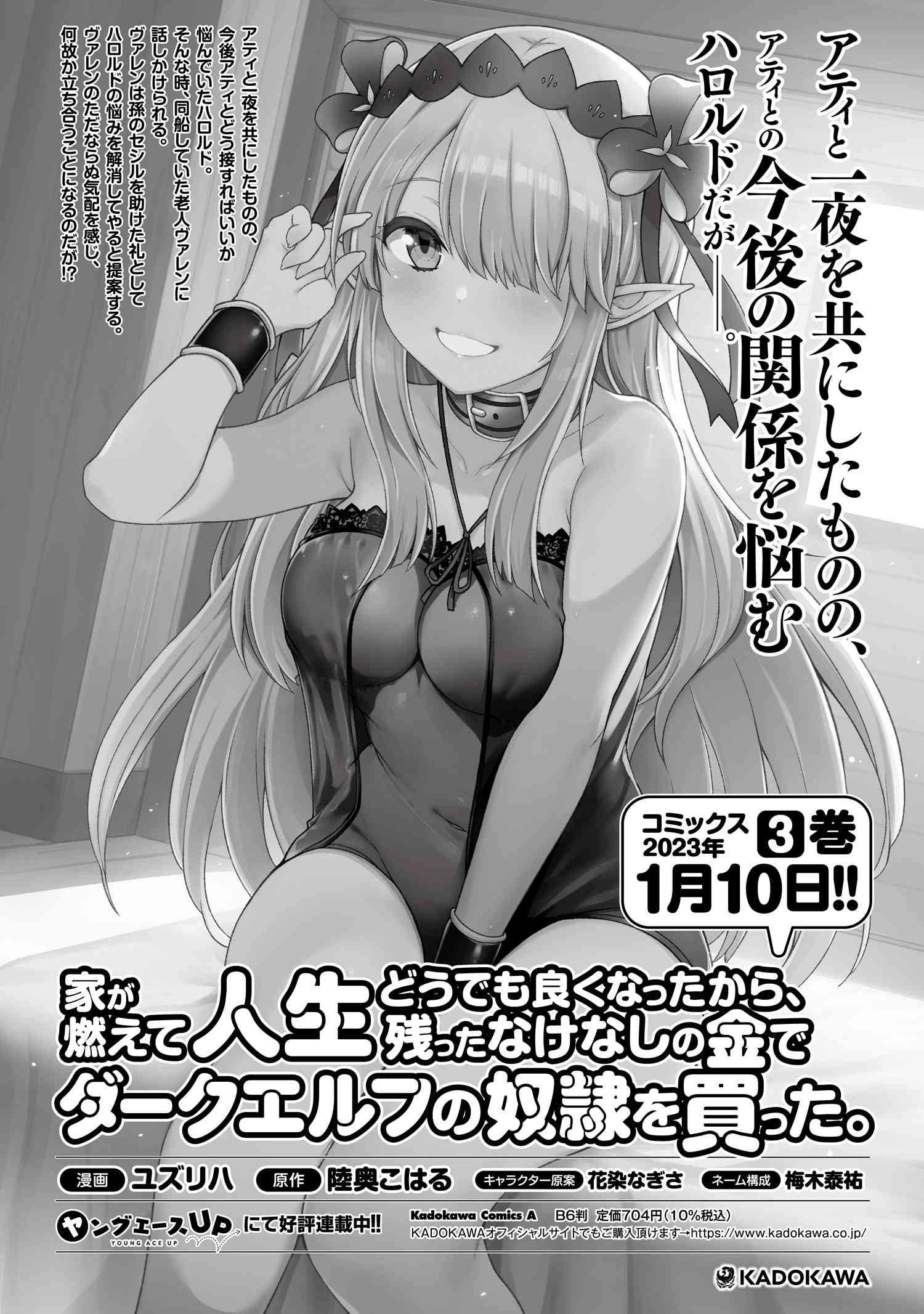 Ie ga Moete Jinsei dou demo Yoku Natta kara, Nokotta Nakenashi no Kane de Dark Elf no Dorei o Katta Chapter 18.1 16ページ