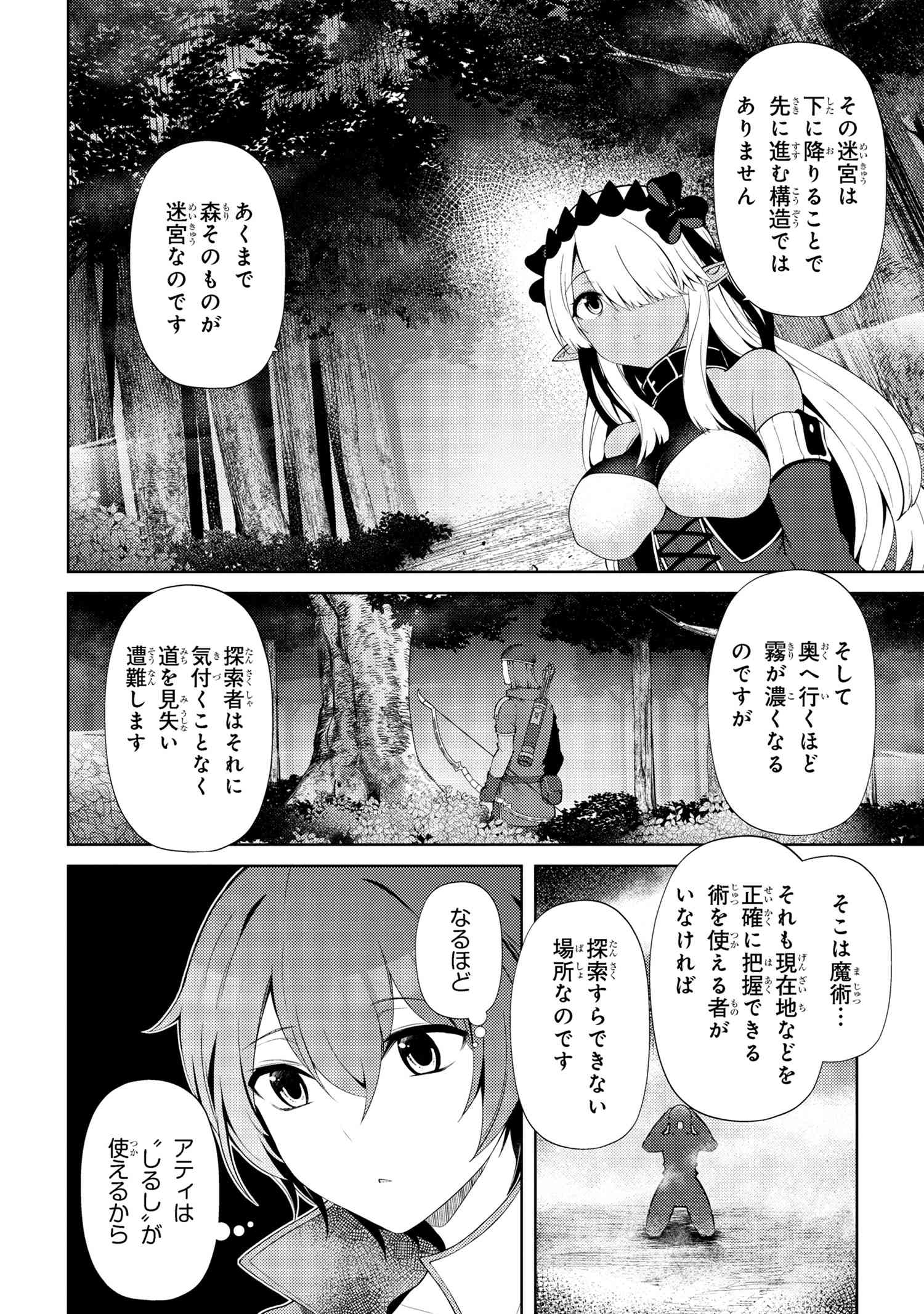 Ie ga Moete Jinsei dou demo Yoku Natta kara, Nokotta Nakenashi no Kane de Dark Elf no Dorei o Katta Chapter 19.1 6ページ