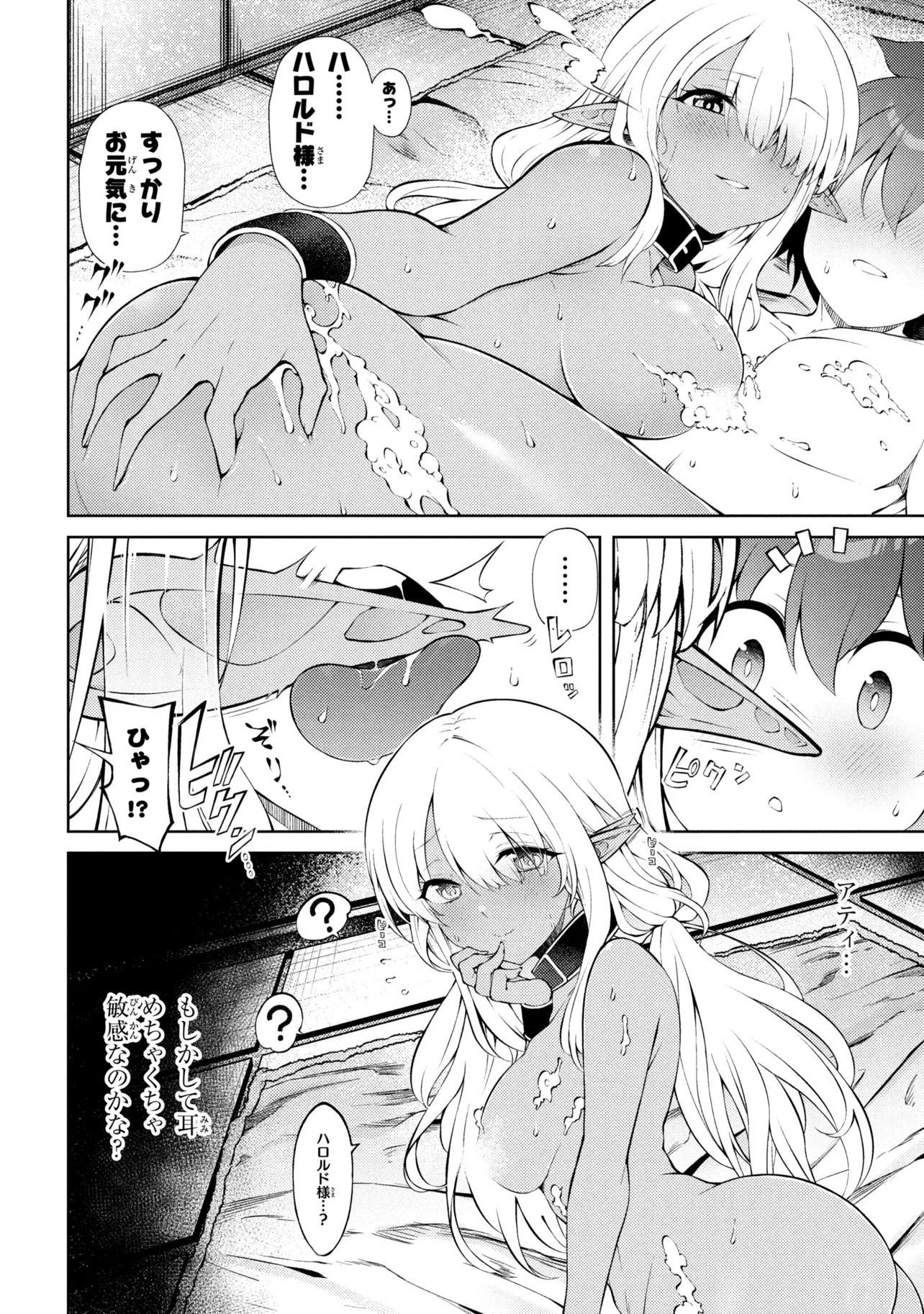 Ie ga Moete Jinsei dou demo Yoku Natta kara, Nokotta Nakenashi no Kane de Dark Elf no Dorei o Katta Chapter 28.1 14ページ