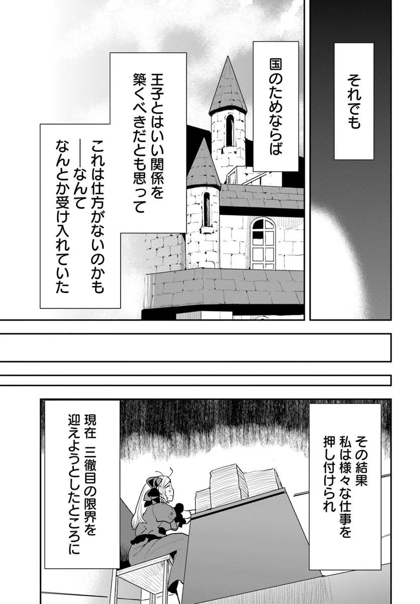 Shachiku Reijou datte Isekai de Camp ga Shitai! Baka Ouji wo Konyakuhaku shita Watashi no Meshitero Slow Life Chapter 1 11ページ