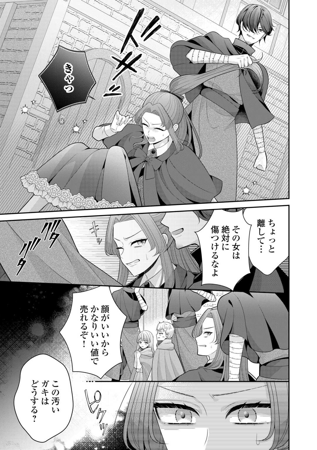 Enzai de Konyakuhaki sareta Koushaku Reijou wa Ringoku e Toubou itashimasu! Chapter 2 17ページ