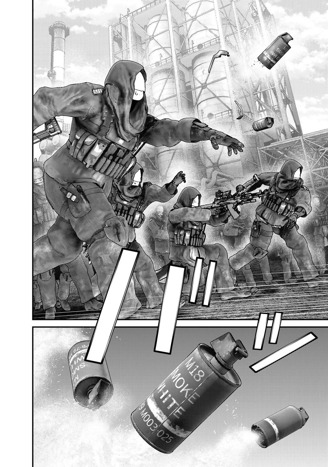 Rikujoujieitai Tokumu Chouhou Kikan Chapter 96 14ページ