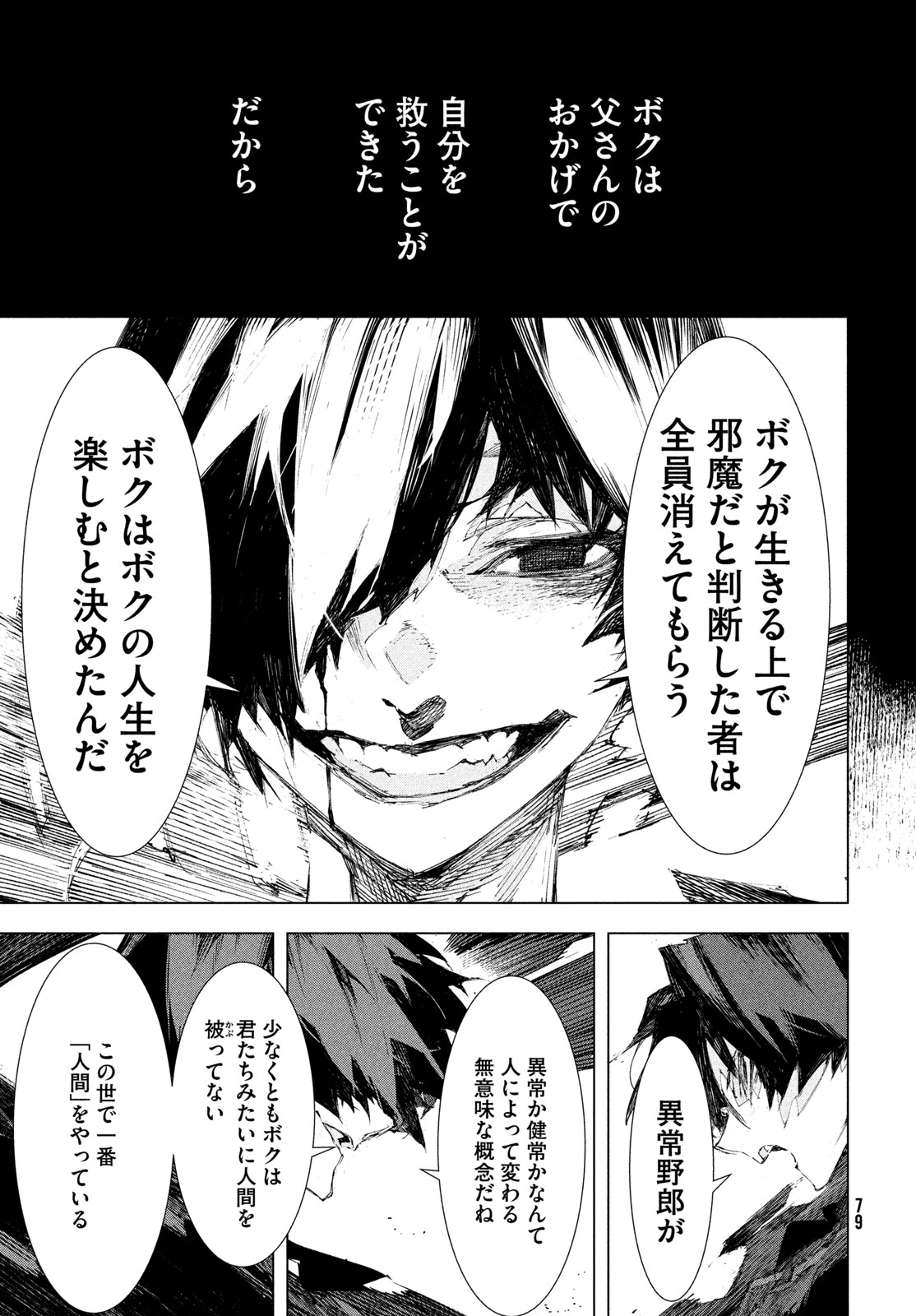 Gyakusatsu Kigen Chapter 1 77ページ