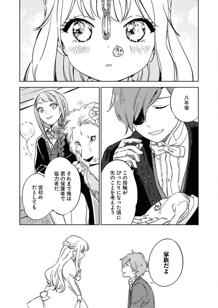 Shinimodori Reijou no Karisome Kekkon: Nidome no Jinsei wa Kimajime Shougun to Seijuu Mofumofu Chapter 7 27ページ