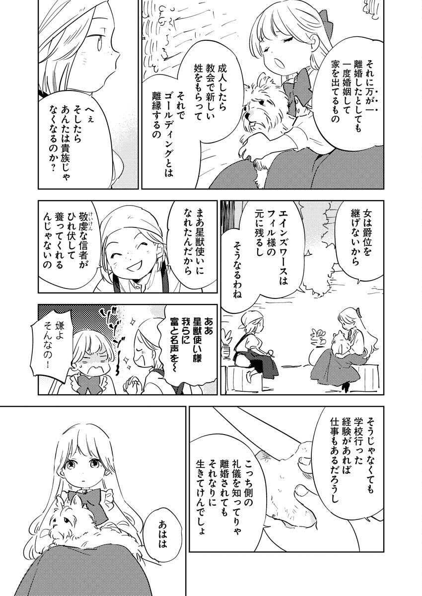 Shinimodori Reijou no Karisome Kekkon: Nidome no Jinsei wa Kimajime Shougun to Seijuu Mofumofu Chapter 33 13ページ