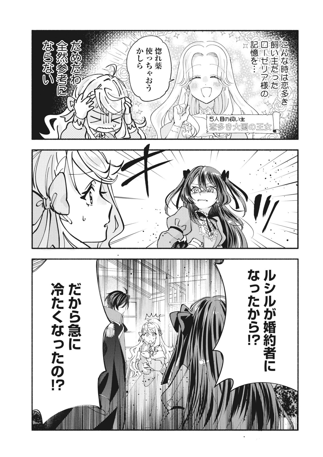Konyakusha-sama ni wa Unmei no Heroine ga Arawaremasu ga, Zantei Konyaku Life wo Mankitsu shimasu! Chapter 5 21ページ