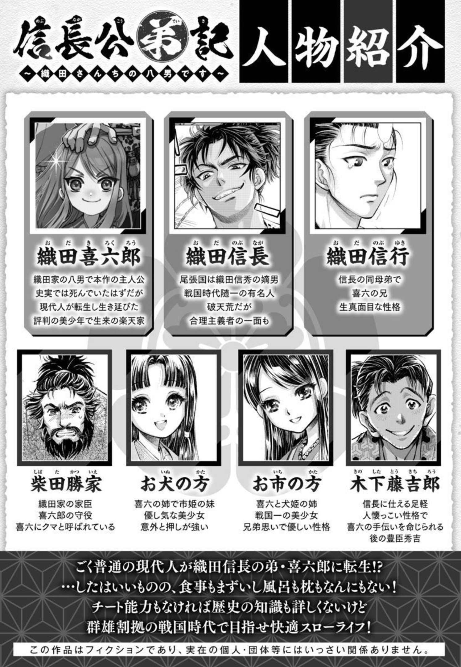 Nobunaga Kouteiki - Tensei Shitara Oda-san Chi no Hachi Otoko desu Chapter 6 2ページ