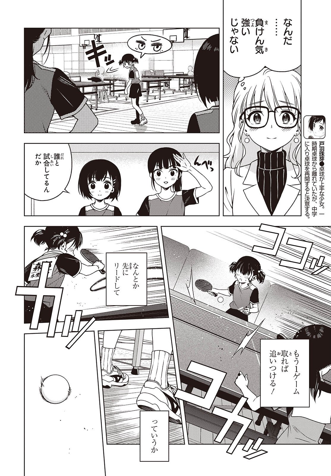 Table Tennis Lovers Chapter 18.2 6ページ