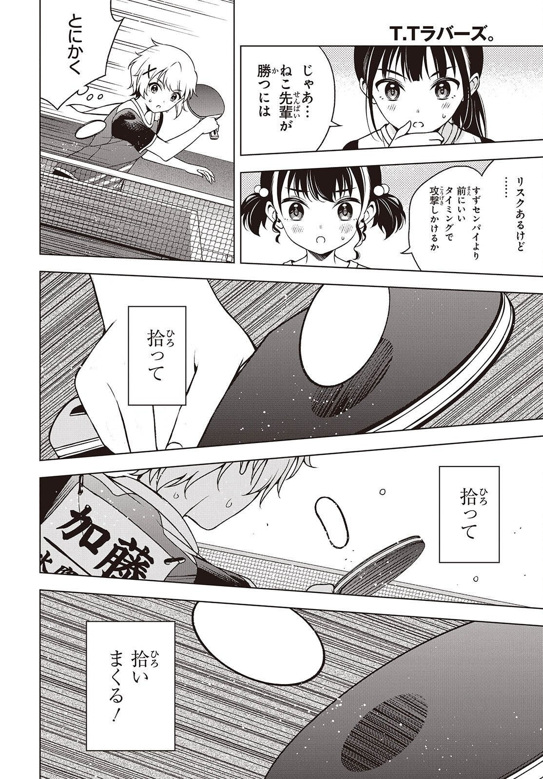 Table Tennis Lovers Chapter 20.2 4ページ