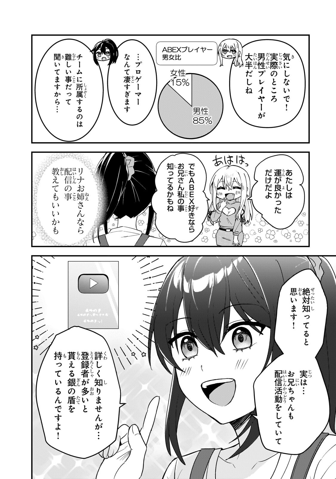 Aorikei Game Haishinsha (20-sai), Haishin no Kiri Wasure ni Yori Ii Hito Bare Suru. Chapter 12.2 13ページ
