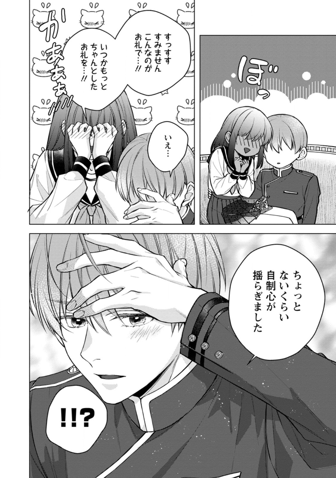 Veil no Seijo - Minikui to Gokaisareta Seijo, Ikemen Goei Kishi ni Dekiaisareru Chapter 26.3 9ページ