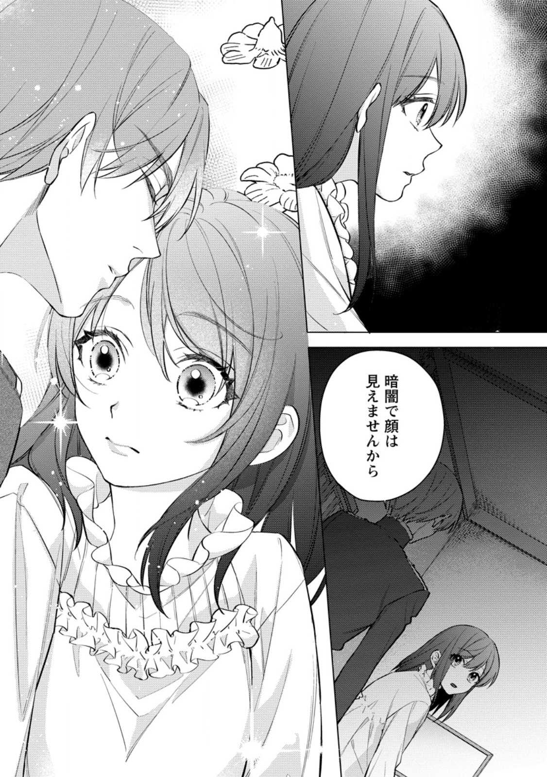 Veil no Seijo - Minikui to Gokaisareta Seijo, Ikemen Goei Kishi ni Dekiaisareru Chapter 27.1 4ページ