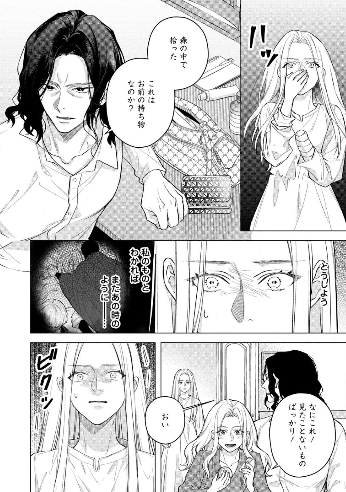 Veil no Seijo - Minikui to Gokaisareta Seijo, Ikemen Goei Kishi ni Dekiaisareru Chapter 27.2 3ページ