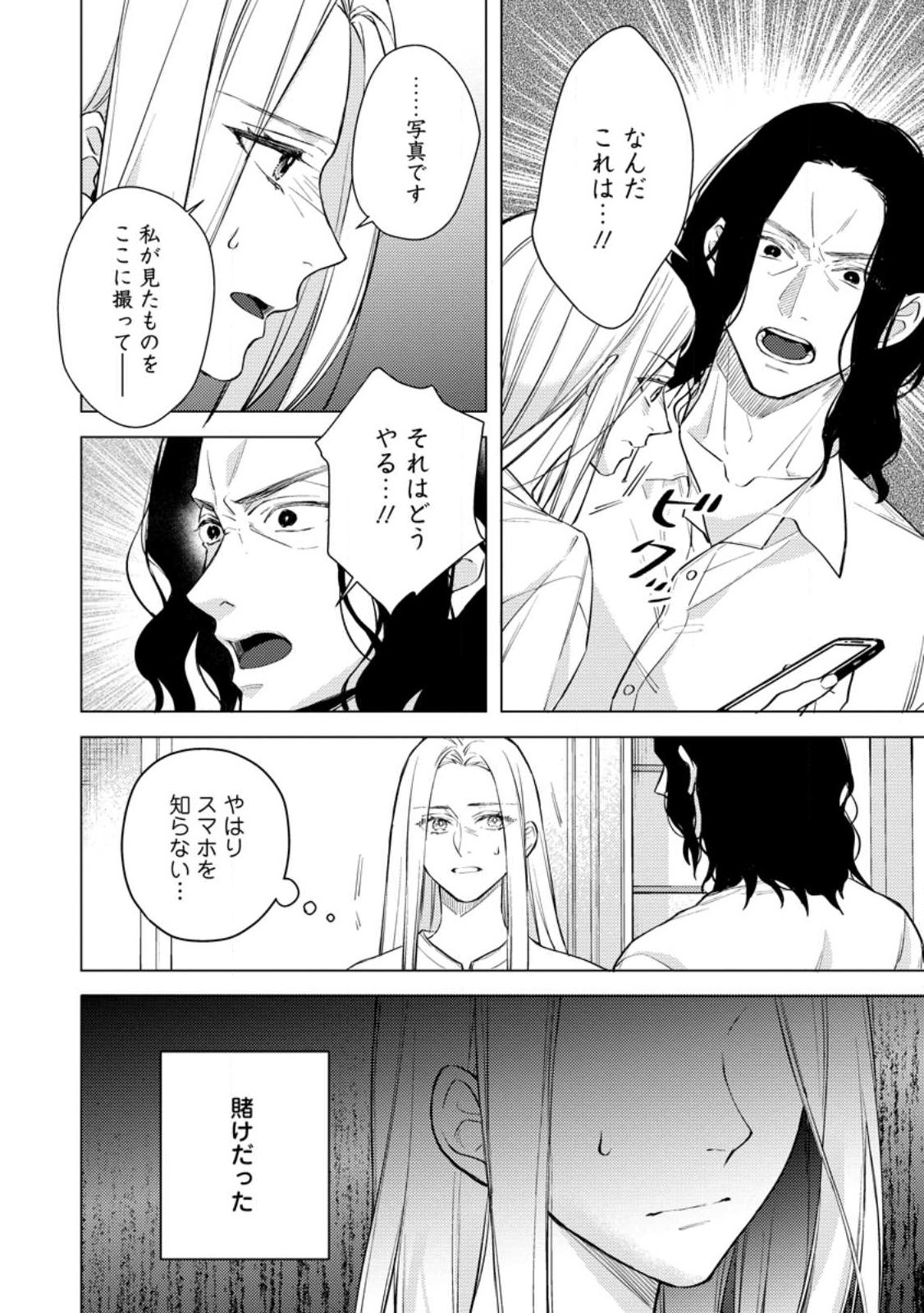 Veil no Seijo - Minikui to Gokaisareta Seijo, Ikemen Goei Kishi ni Dekiaisareru Chapter 27.2 5ページ