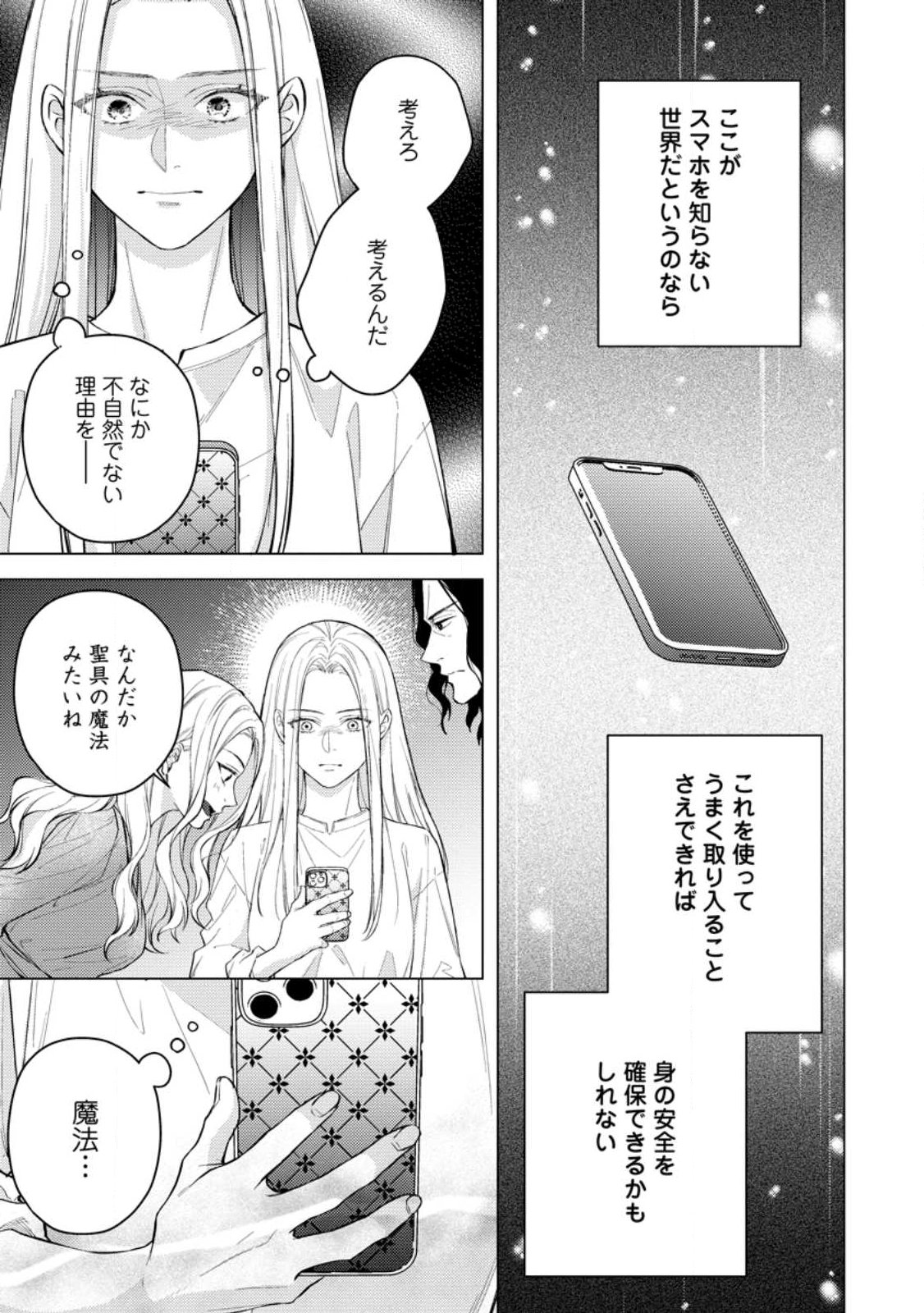 Veil no Seijo - Minikui to Gokaisareta Seijo, Ikemen Goei Kishi ni Dekiaisareru Chapter 27.2 6ページ