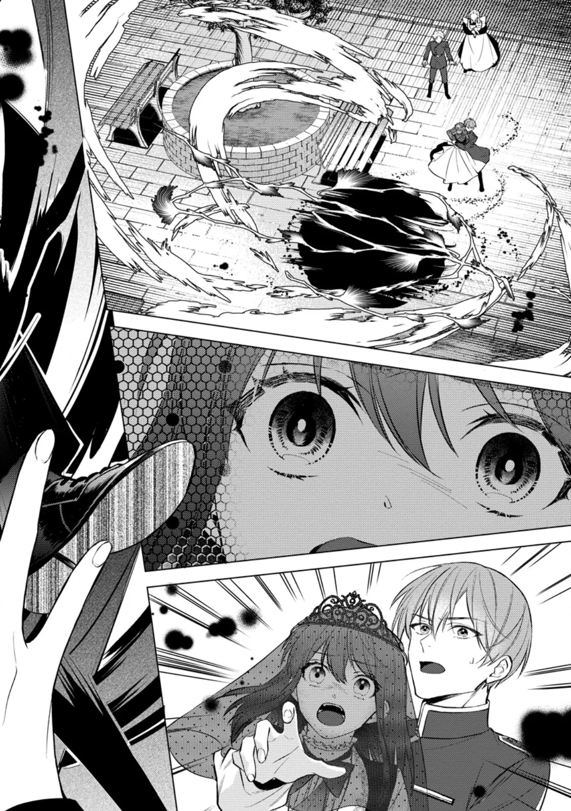 Veil no Seijo - Minikui to Gokaisareta Seijo, Ikemen Goei Kishi ni Dekiaisareru Chapter 28.4 9ページ