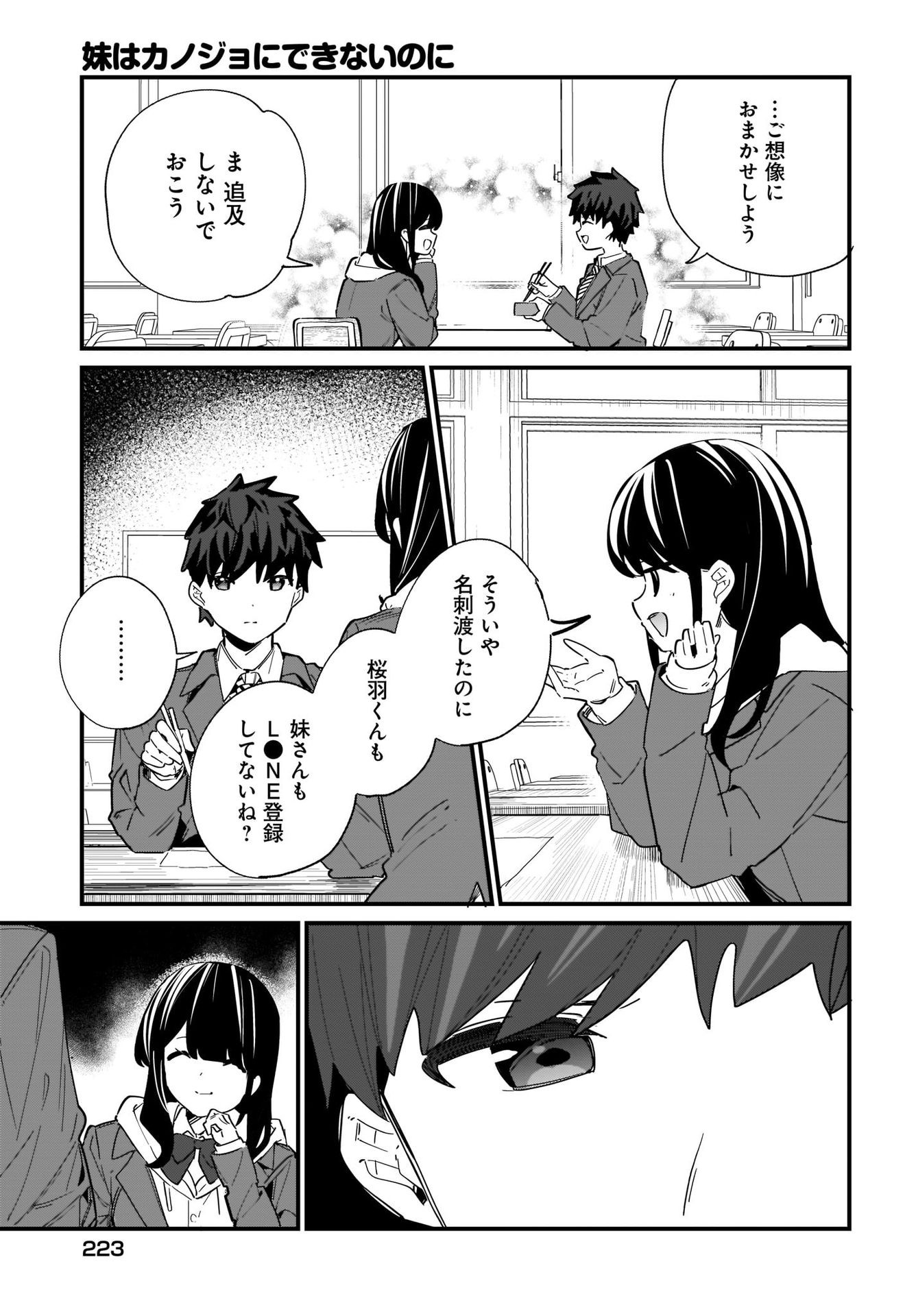 Imouto wa Kanojo ni Deki Nai no ni Chapter 2 25ページ