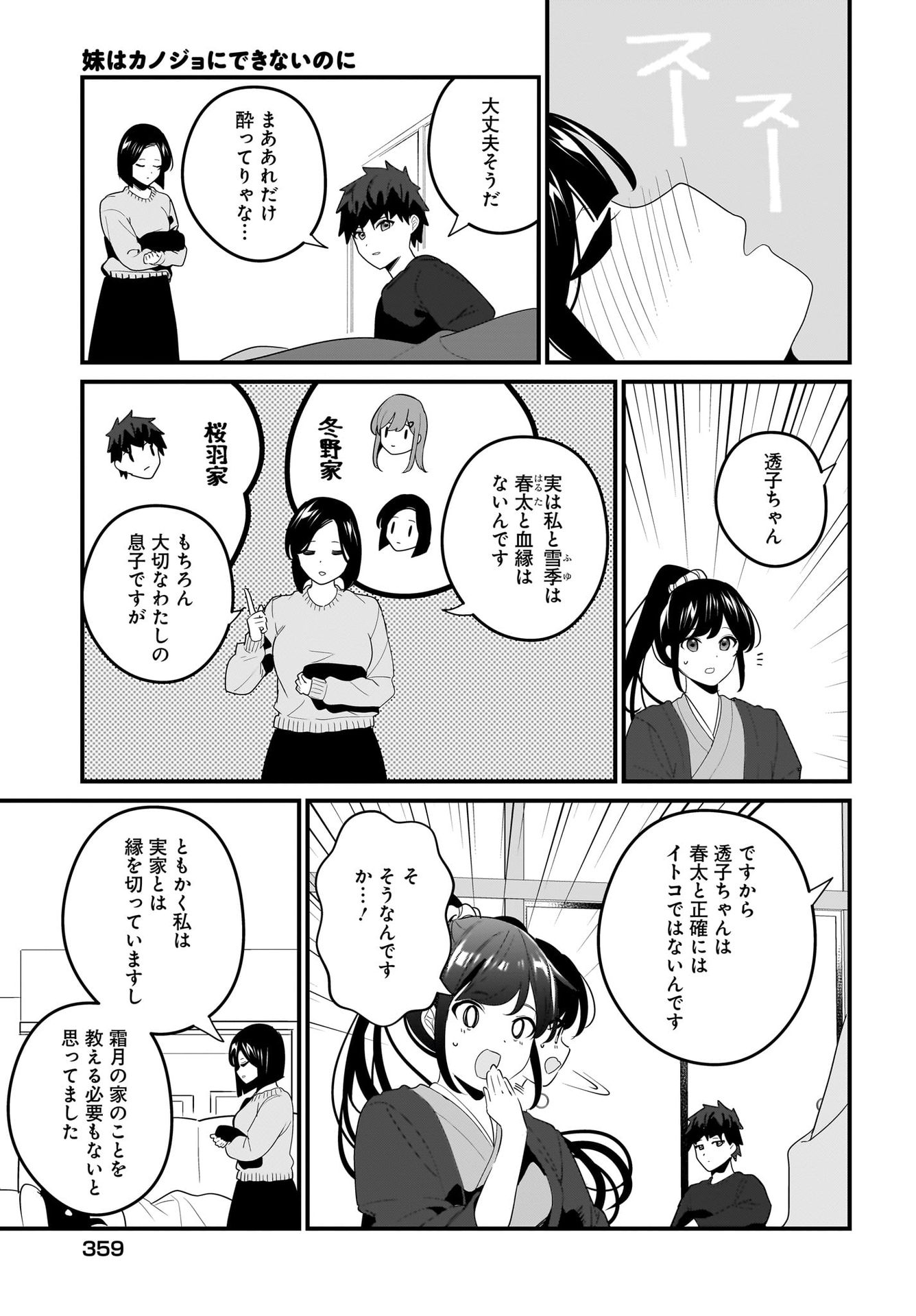 Imouto wa Kanojo ni Deki Nai no ni Chapter 21 3ページ