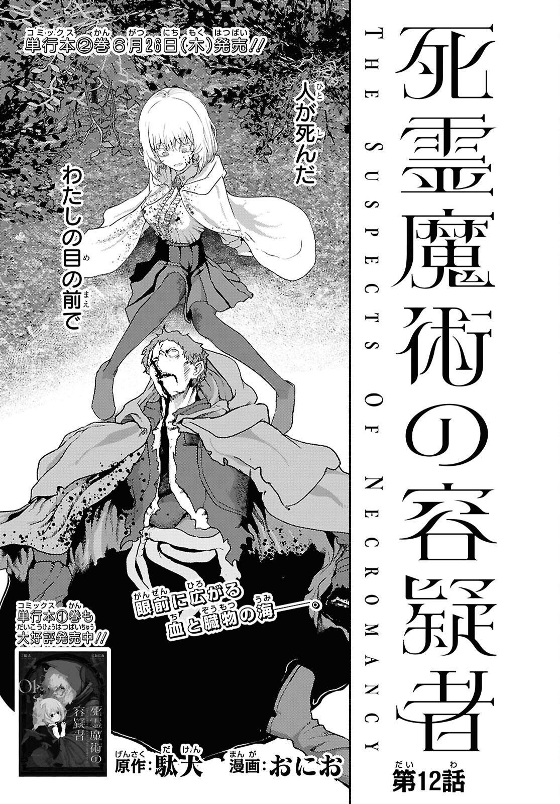 Shiryou Majutsu no Yougisha Chapter 12 1ページ
