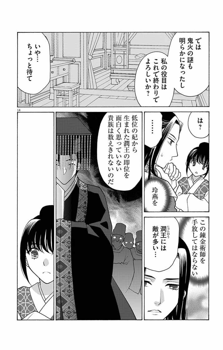 Itsuwari no Renkinjutsushi wa Koukyuu no Yami wo Toku Chapter 4 14ページ