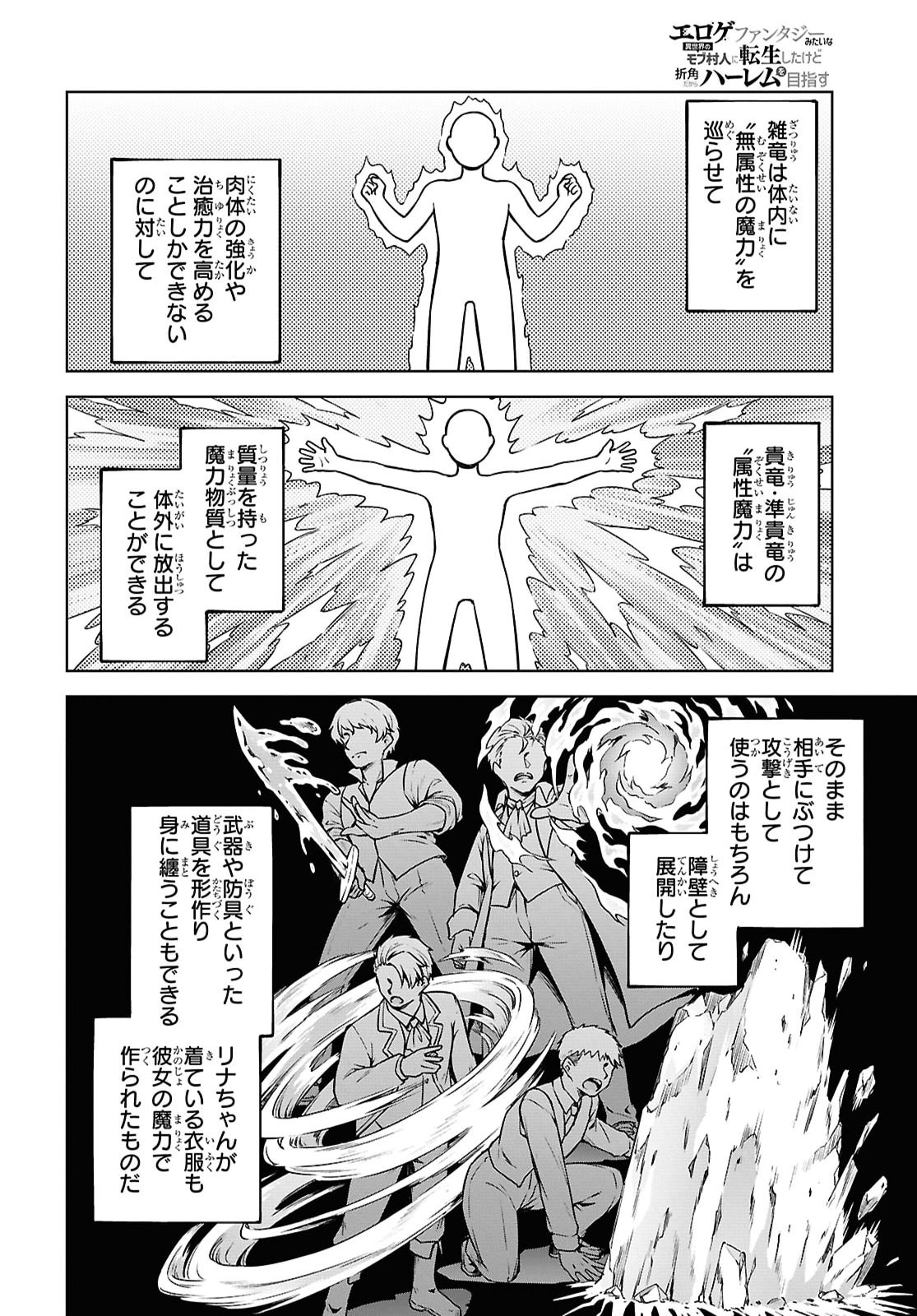 Eroge Fantasy Mitai na Isekai no Mob Murabito ni Tensei shita kedo Sekkaku dakara Harem wo Mezasu Chapter 1 31ページ