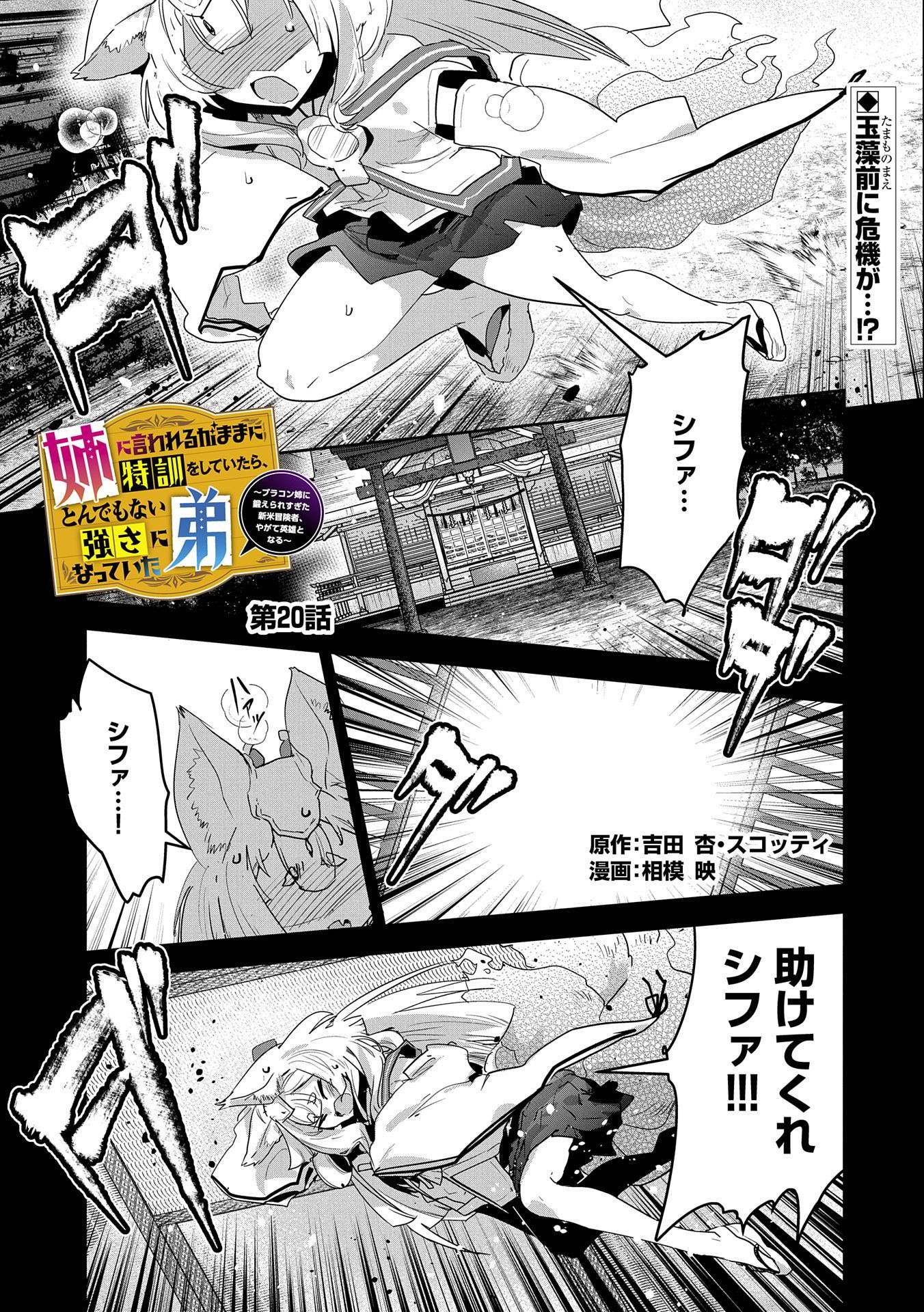 Ane ni Iwareru ga Mama ni Tokkun wo Shiteitara, Tondemonai Tsuyosa ni Natteita Otouto Chapter 20 1ページ