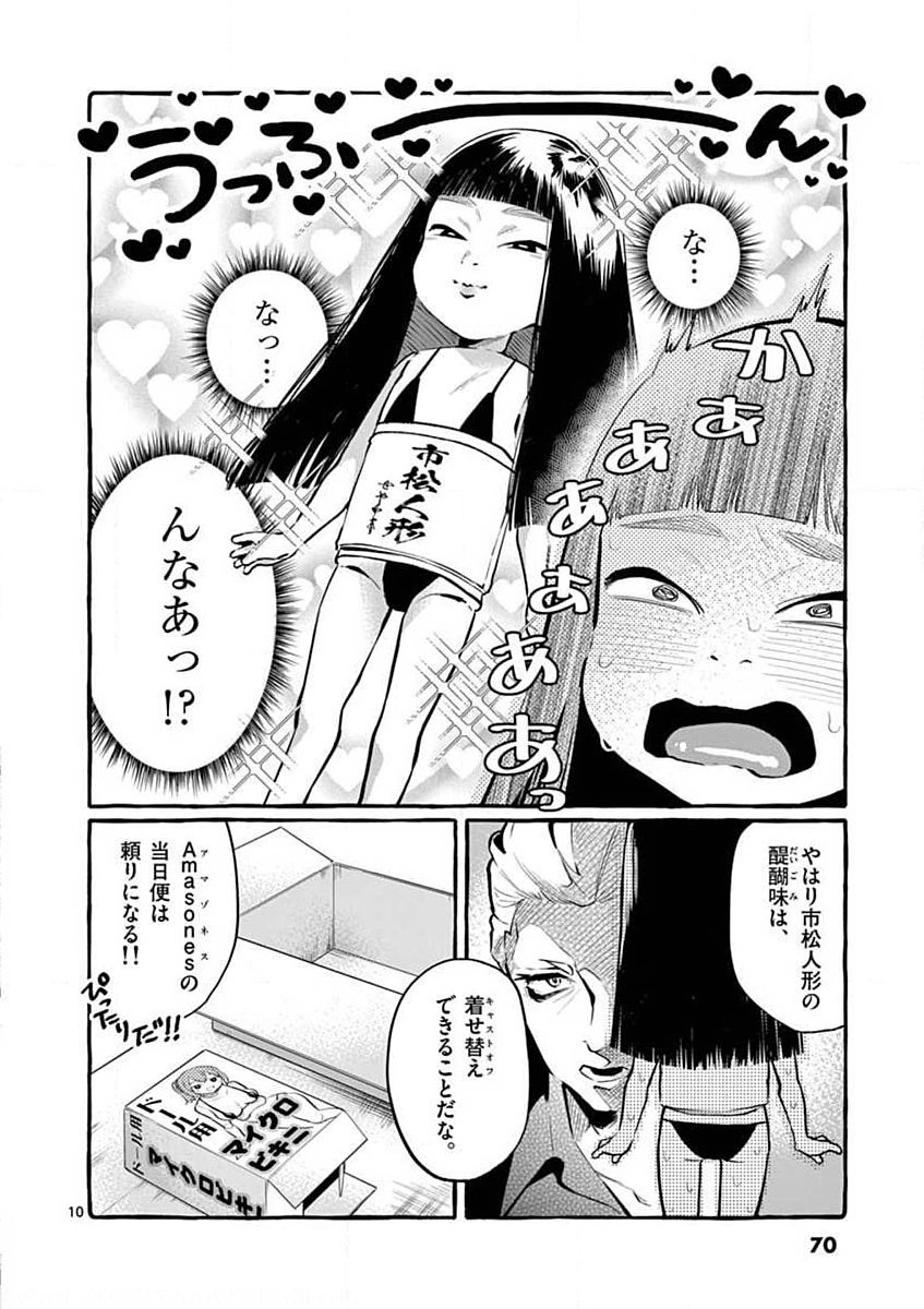 Ushiro no Shoumen Kamui-san Chapter 4 10ページ