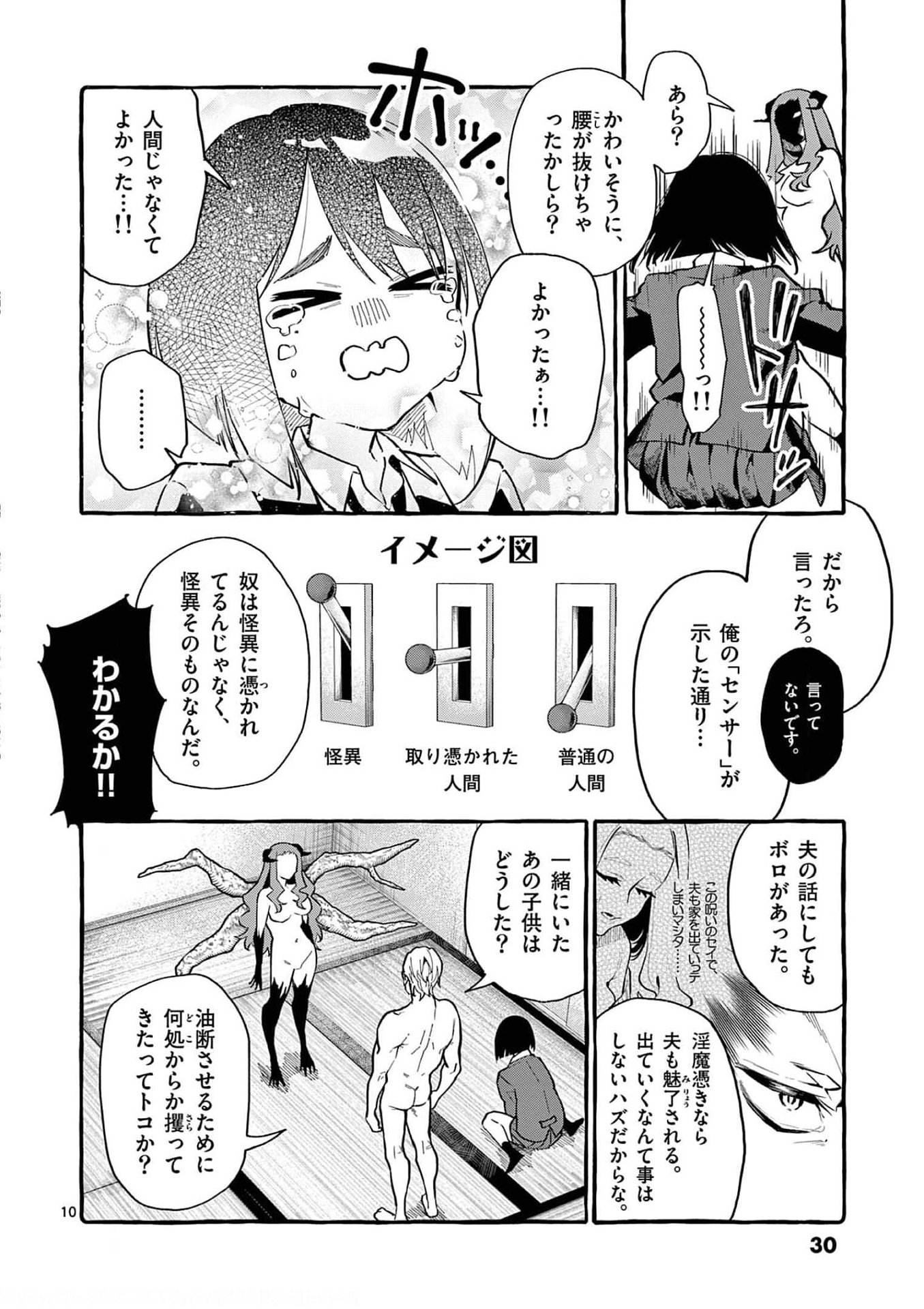 Ushiro no Shoumen Kamui-san Chapter 21 10ページ